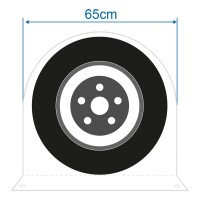 Radschutzhülle / Reifenabdeckung für Wohnwagen, Caravan, Anhänger & Camping