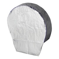 Radabdeckung Aluminium reflektierend für 16" Reifen