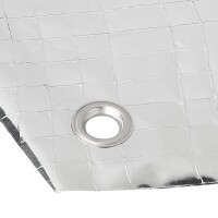 Radabdeckung Aluminium reflektierend für 16" Reifen