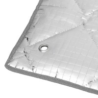 Radabdeckung Aluminium reflektierend für 15 - 17" Reifen