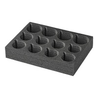 Tassenhalter aus Hartschaum für Gläser und Tassen
