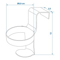 Getränkehalter - Set von 2 Stück