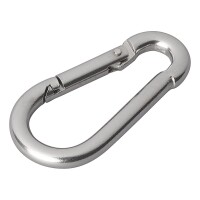 Karabiner Edelstahl 5x50mm