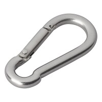 Karabiner Edelstahl 6x60mm
