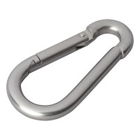 Karabiner Edelstahl 8x80mm