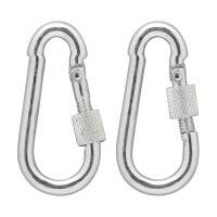 Karabiner Metall 5x50mm mit Schraubverschluss