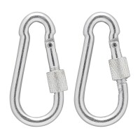 Karabiner Metall 6x60mm mit Schraubverschluss