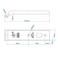 Gegenhalter für Exzenterverschluss SPP Z-01
