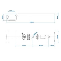 Gegenhalter für Exzenterverschluss SPP Z-01A