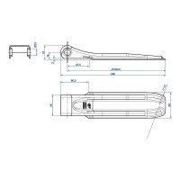 Stellbordscharnier SPP ZW-01.220A