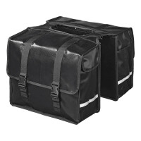 Fahrradtasche Gepäckträger 39x32,5x15cm Wasserdicht Reflektor Streifen 40L