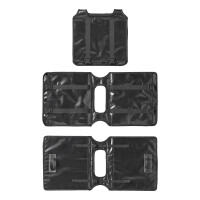 Fahrradtasche Gepäckträger 39x32,5x15cm Wasserdicht Reflektor Streifen 40L