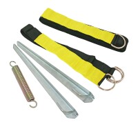 Tentsafe Fluo Spanngurt für Vorzelt mit fluoreszierenden Gurtteilen
