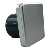 C-Line Steckdose, Klappdeckel, Einbaudose Silber 230V-AC speziell für Wohnwagen Wohnmobil