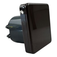 C-Line Steckdose, Klappdeckel, Einbaudose