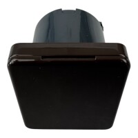 C-Line Steckdose, Klappdeckel, Einbaudose braun 230V-AC speziell für Wohnwagen Wohnmobil