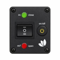 Elektrisches Kugelhahnventil System Kunststoff 40 mm XL mit Panel