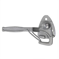 Ladebordwandhaken Nr.0 links 140mm mit Einfall-Öse