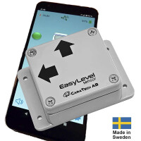 CaraTech EasyLevel Digitale Wasserwaage mit App Wohnmobil Trailer