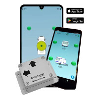CaraTech EasyLevel Digitale Wasserwaage mit App Wohnmobil Trailer