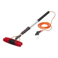 Waschbürste Heavy Duty Teleskopstiel 119 - 450 cm mit Seifenspender für Haus