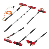 Waschbürste Heavy Duty Teleskopstiel 119 - 450 cm mit Seifenspender für Haus