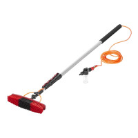 Waschbürste für Hauswand Solar Heavy Duty Teleskopstiel 166 - 700 cm mit Seifenspender