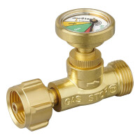 GasStop Notschlussarmatur automatische Gasflaschensicherung für Propangasflsachen