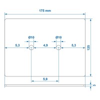 Gegenplatte für 342138 und 342134 auf Karte