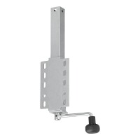 Bootsstütze einstellbar für Bootstrailer 40x40 mm ausdrehbar 385-535 mm 200 kg