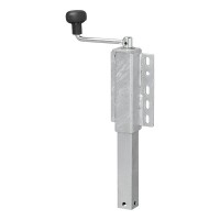 Bootsstütze einstellbar für Bootstrailer 40x40 mm ausdrehbar 385-535 mm 200 kg