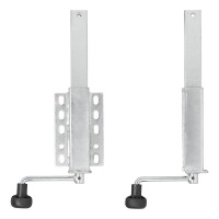 Bootsstütze einstellbar für Bootstrailer 40x40 mm ausdrehbar 385-535 mm 200 kg