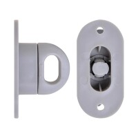 Drehverschluß Kunststoff für Ovalöse