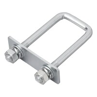 U-Bügel 40mm eckig - Set von 2 Stück