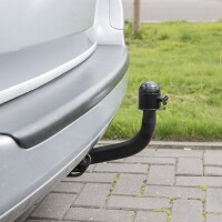 Abdeckkappe schwarz mit Schloss Schutzkappe Wohnwagen Anhängerkupplung AHK Abdeckung