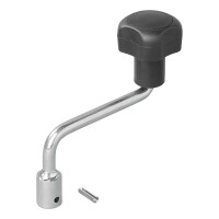 Hebel für Stützrad 48 mm Stahl Kurbel für...