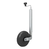 Stützrad 48mm Kunststoff-Felge mit Luftreifen 260x85mm