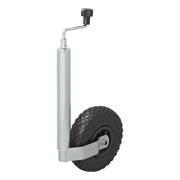 Stützrad 48mm Kunststoff-Felge mit Luftreifen 260x85mm