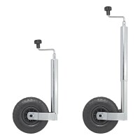 Stützrad 48mm Kunststoff-Felge mit Luftreifen 260x85mm