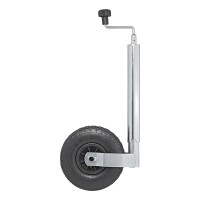 Stützrad 48mm Kunststoff-Felge mit Luftreifen 260x85mm