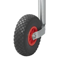 Stützrad 48mm Kunststoff-Felge mit PU-Reifen 260x85mm