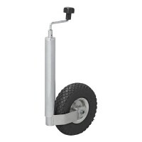 Stützrad 48mm Metall-Felge mit Luftreifen 260x85mm