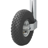 Stützrad 48mm Metall-Felge mit Luftreifen 260x85mm