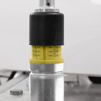 Stützrad 48mm mit Stützlastanzeige