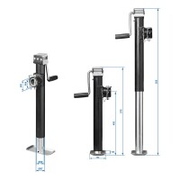 Abstellstütze ausdrehbar Heavy Duty SH57/2000