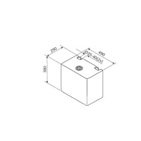 Universaltank 50 Liter natur Frischwasser V4-01
