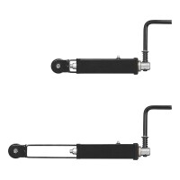 Stütze Standbremse mit Rolle