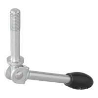 Knebel klappbar für Stützradklemme 48mm 341533 - 341536