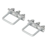 U-Bügel eckig 60mm für Klemmschelle - Set von 2 Stück