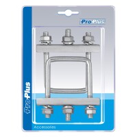 U-Bügel eckig 60mm für Klemmschelle - Set von 2...